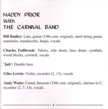 CD Maddy Prior: Sing Lustily And With Good Courage