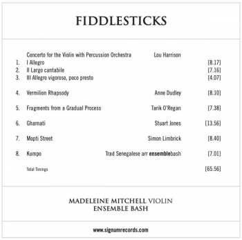 CD Madeleine Mitchell: FiddleSticks
