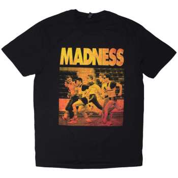 Merch Madness: Madness Unisex T-shirt: Gold Keep Moving (black) (small) S