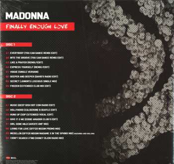 2LP Madonna: Finally Enough Love CLR
