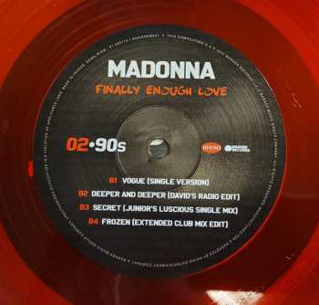 2LP Madonna: Finally Enough Love CLR