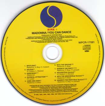 CD Madonna: You Can Dance LTD