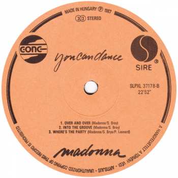 LP Madonna: You Can Dance