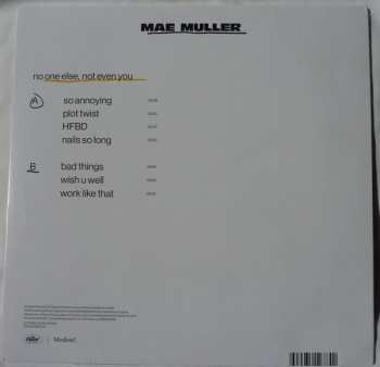 LP Mae Muller: No One Else, Not Even You