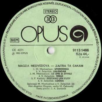 LP Magda Medveďová: Zajtra Ťa Čakám