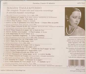3CD/Doos Magda Tagliaferro: The Complete 78-rpm Solo And Concerto Recordings
