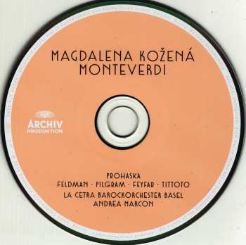 CD Magdalena Kožená: Monteverdi