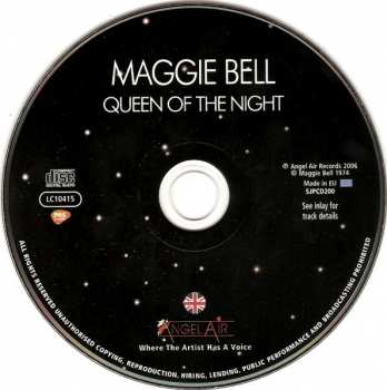 CD Maggie Bell: Queen Of The Night
