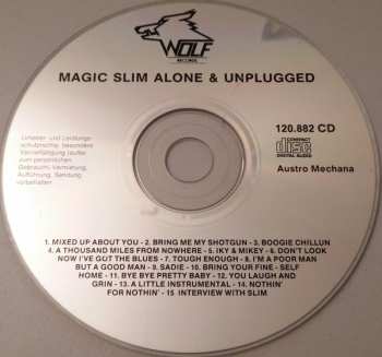 CD Magic Slim: Alone & Unplugged