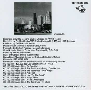 CD Magic Slim & The Teardrops: The 1987 WC Handy Blues Award Winner