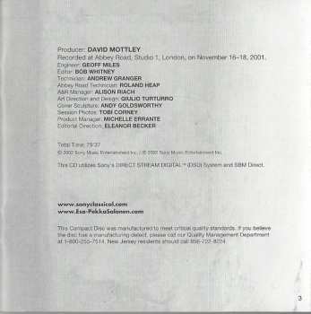 CD Esa-Pekka Salonen: The Music Of Magnus Lindberg (Cantigas / Cello Concerto / Parada / Fresco)