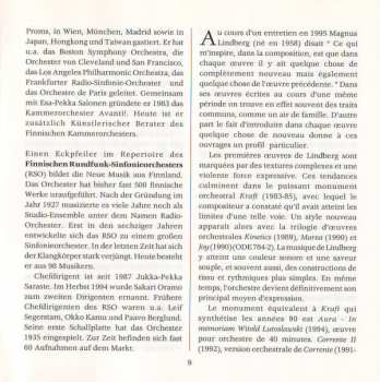 CD Magnus Lindberg: Feria / Corrente II / Arena