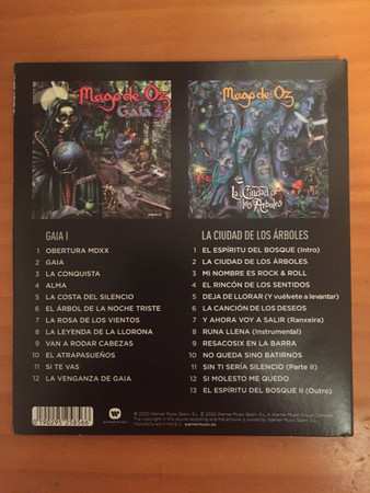 2CD Mägo De Oz: 2CD Originales: Gaia I / La Ciudad de Los árboles