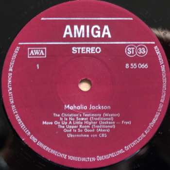 LP Mahalia Jackson: Mahalia Jackson