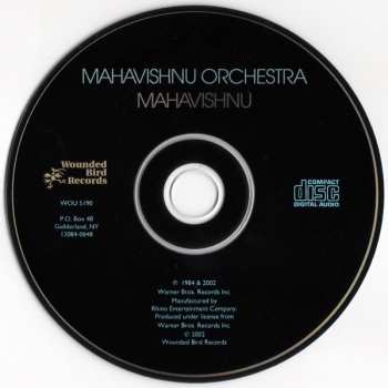 CD Mahavishnu Orchestra: Mahavishnu