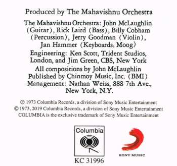 LP Mahavishnu Orchestra: Birds Of Fire