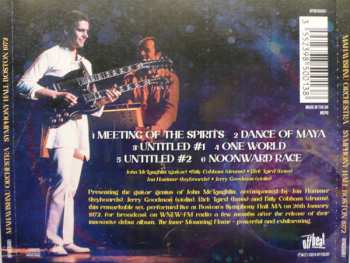 CD Mahavishnu Orchestra: Boston Symphony Hall 1972