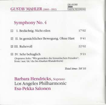 CD Esa-Pekka Salonen: Symphony No. 4