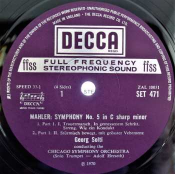 CD Georg Solti: Mahler: Symphony 5
