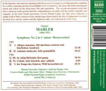 2CD Gustav Mahler: Symphony No. 2 In C Minor “Resurrection"