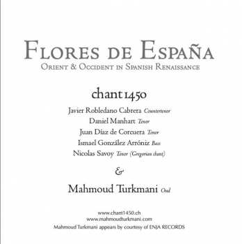 CD Mahmoud Turkmani: Flores De España - Orient & Occident In Spanish Renaissance