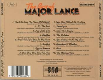 CD Major Lance: The Best Of Major Lance
