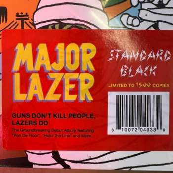 2LP Major Lazer: Guns Don't Kill People... Lazers Do LTD