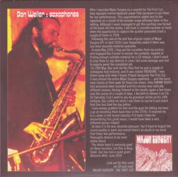 CD Major Surgery: Rare Live Performances 1978