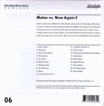CD Maker: Maker Vs. Now-Again 2