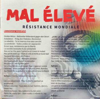 CD Mal Élevé: Résistance Mondiale
