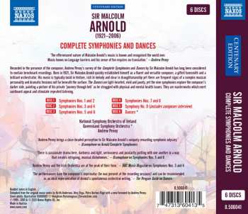6CD/Doos Malcolm Arnold: Complete Symphonies And Dances