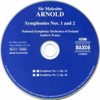 6CD/Doos Malcolm Arnold: Complete Symphonies And Dances