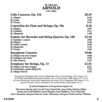 CD Malcolm Arnold: Orchestral Works