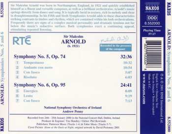 CD Malcolm Arnold: Symphonies Nos. 5 And 6