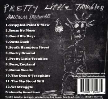 CD Malcolm Holcombe:  Pretty Little Troubles 
