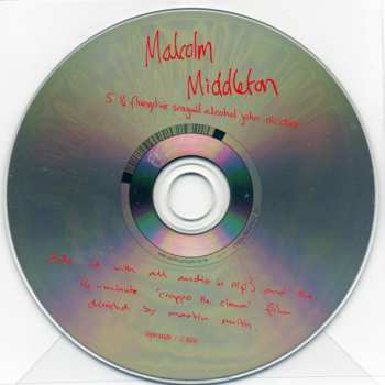3LP/2CD Malcolm Middleton: 5:14 Fluoxytine Seagull Alcohol John Nicotine LTD | NUM