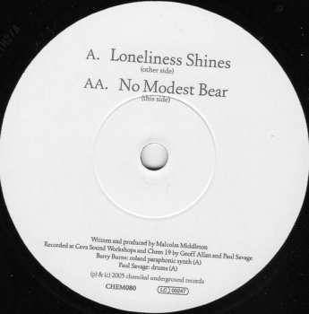 SP Malcolm Middleton: Loneliness Shines & No Modest Bear
