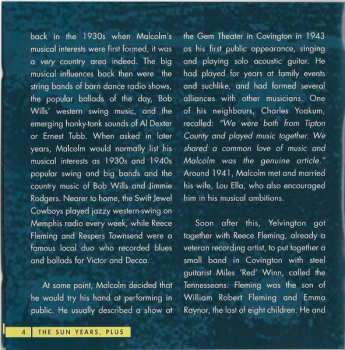 CD Malcolm Yelvington: It's Me Baby (The Sun Years, Plus)