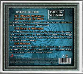 3CD/Doos Maldita Vecindad y Los Hijos Del 5to. Patio: Tesoros De Colección