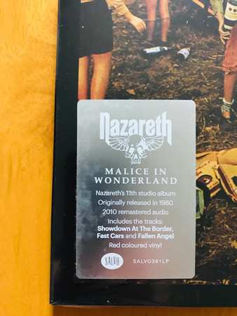 LP Nazareth: Malice In Wonderland LTD | CLR