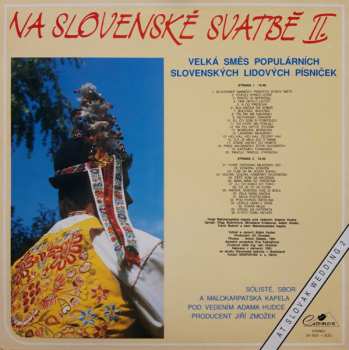 LP Malokarpatská Kapela: Na Slovenské Svatbě II. = At Slovak Wedding 2