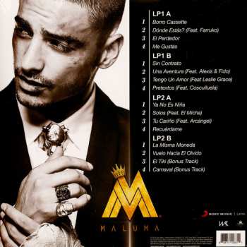 2LP Maluma: Pretty Boy, Dirty Boy CLR