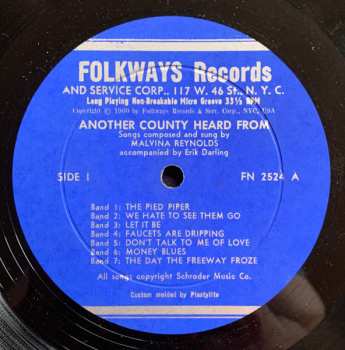 CD Malvina Reynolds: Another County Heard From