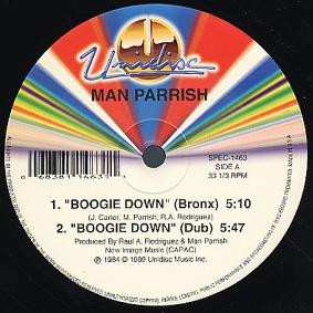 LP Man Parrish: Boogie Down / Destiny