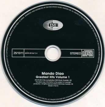 CD Mando Diao: Greatest Hits Volume 1