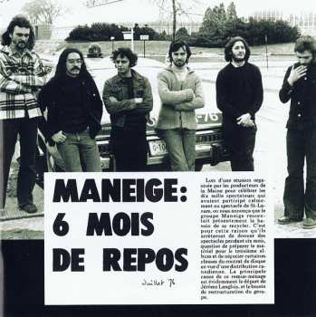 CD Maneige: Ni Vent... Ni Nouvelle