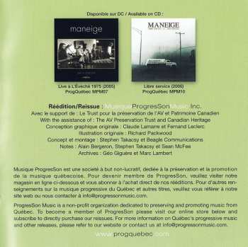 CD Maneige: Ni Vent... Ni Nouvelle