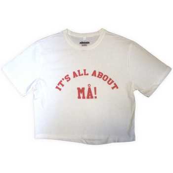 Merch Måneskin: Dames Crop Top It's All About Ma!