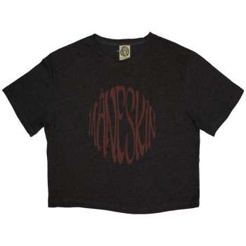 Merch Måneskin: Dames Crop Top Warped Logo Maneskin