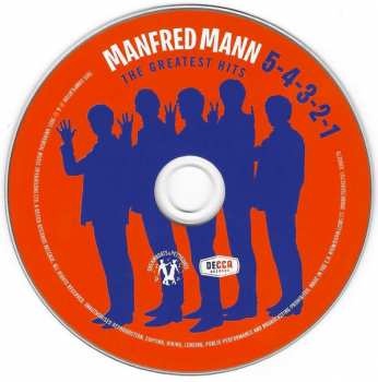 CD Manfred Mann: 5-4-3-2-1: The Greatest Hits